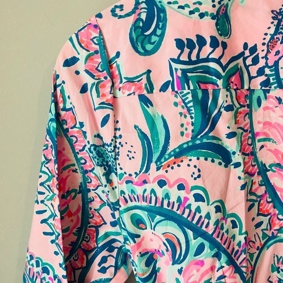 Lilly Pulitzer Mira Shirtdress Long-Sleeve RARE - Picture 10 of 10